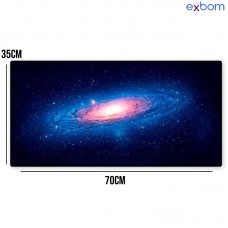 Mouse Pad Gamer 70x35cm MP-7035C46 Exbom - Galáxia